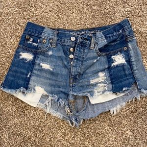 American eagle denim shorts